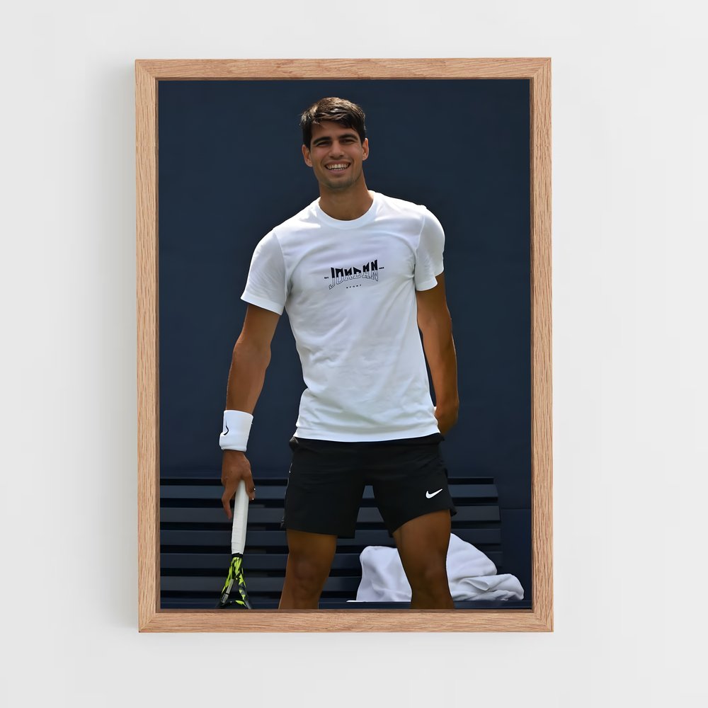 Poster Carlos alcaraz – affiche Tennis (vue 4)